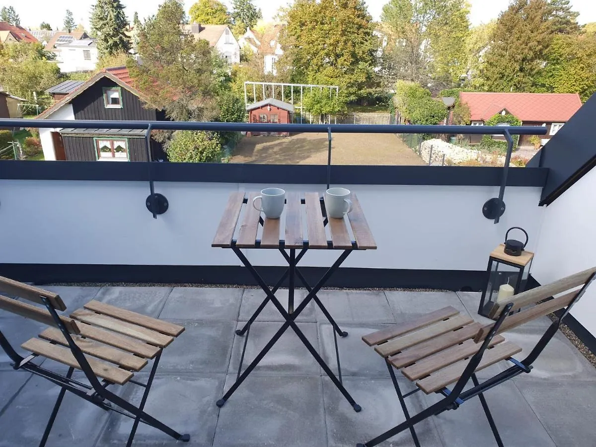 Apartmán Exklusive Neubau Dachterrassenwohnung Mit Wohnungslift In Vierfamilienvilla Mnichov